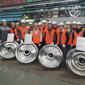 Студенты-машиностроители МИ ВлГУ вновь посетили Выксунский металлургический завод