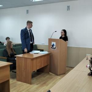 Председатель Селивановского районного суда провела модельный судебный процесс для будущих юристов